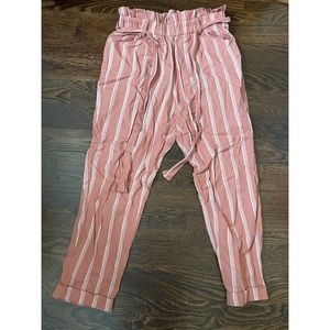 Striped Linen Pants